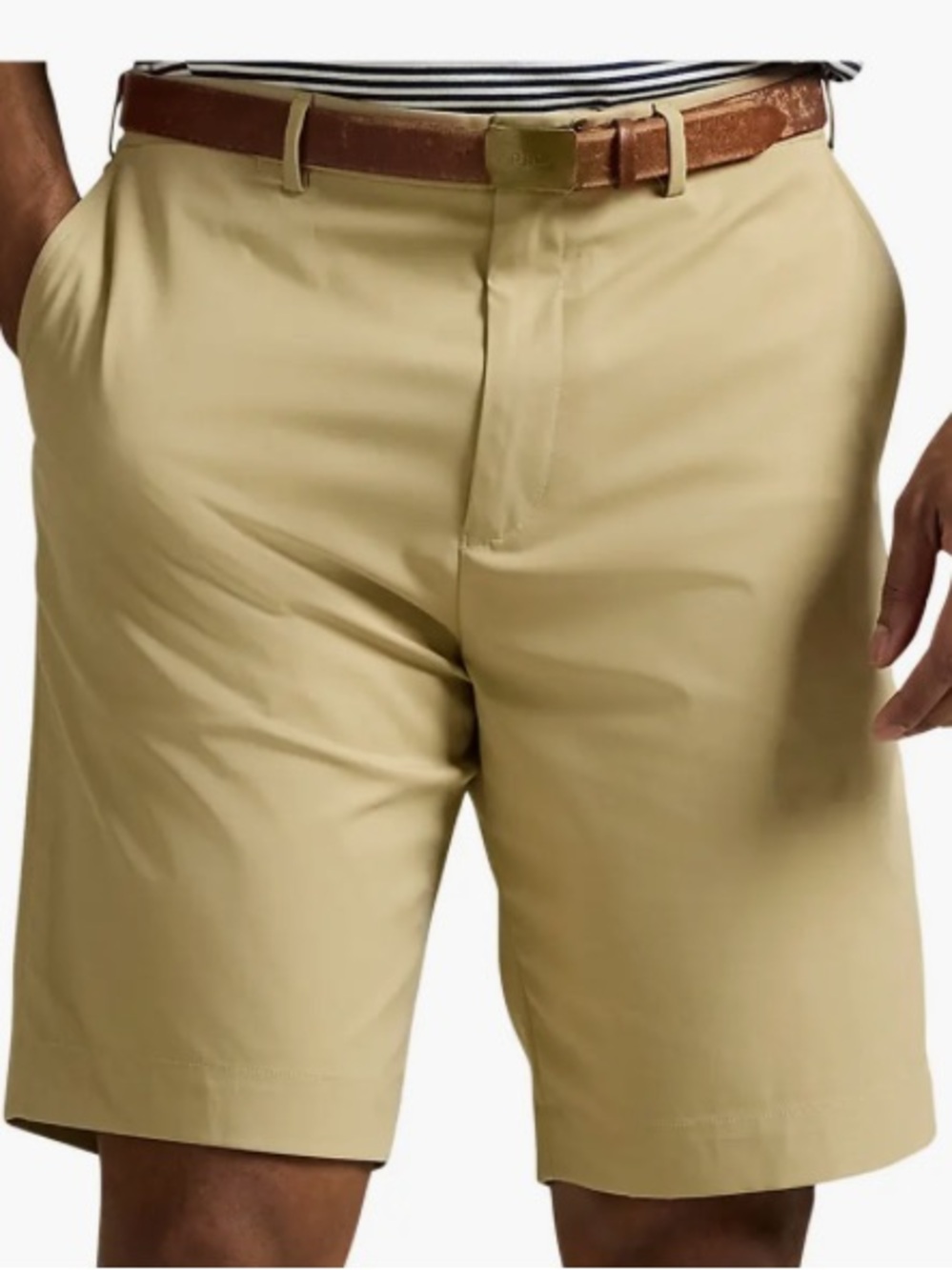 Polo Ralph Lauren Big & Tall Performance Fit Tech Shorts Men’s Khaki Size 52G